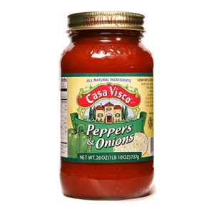 Peppers and Onions Pasta Sauce